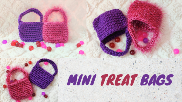 Crochet Mini Treat Bags