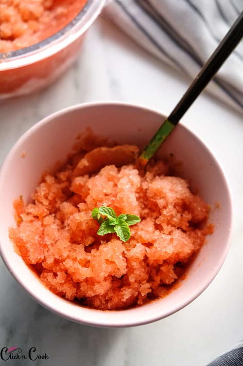 Watermelon Granita Watermelon Granita