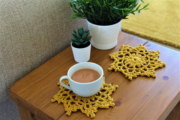 Lacy Flower Coaster Lacy Flower Coaster