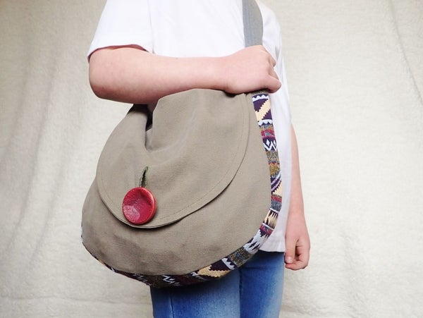 Upcycled DIY Satchel Upcycled DIY Satchel