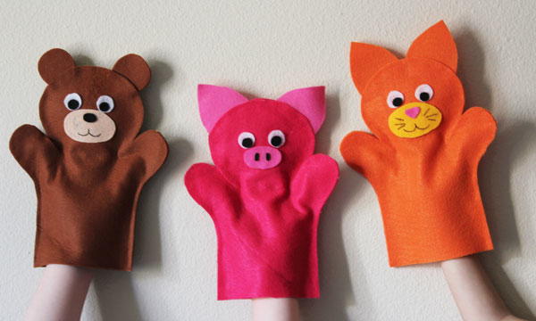 Adorable Felt Puppets DIY Adorable Felt Puppets DIY