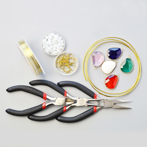 Beebeecraft Tutorials On How To Make White Wrapped Glass Flower Earrings Beebeecraft Tutorials On How To Make White Wrapped Glass Flower Earrings