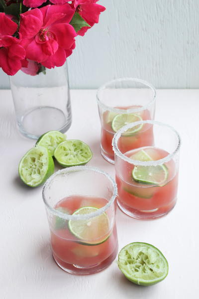 Easy Watermelon Margarita Easy Watermelon Margarita