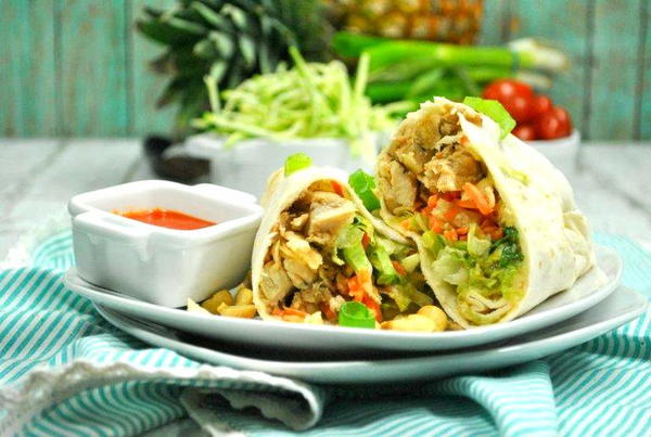 Weight Watchers Thai Chicken Wrap Weight Watchers Thai Chicken Wrap