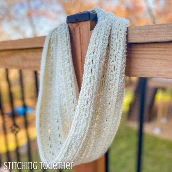 The Uppercross Crochet Infinity Cowl The Uppercross Crochet Infinity Cowl