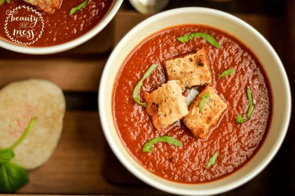 Easy Tomato Basil Soup Easy Tomato Basil Soup