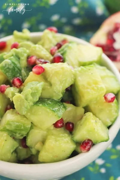 Avocado And Cucumber Salad Avocado And Cucumber Salad