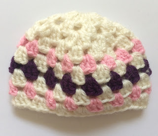 Granny Stitch Baby Beanie Granny Stitch Baby Beanie
