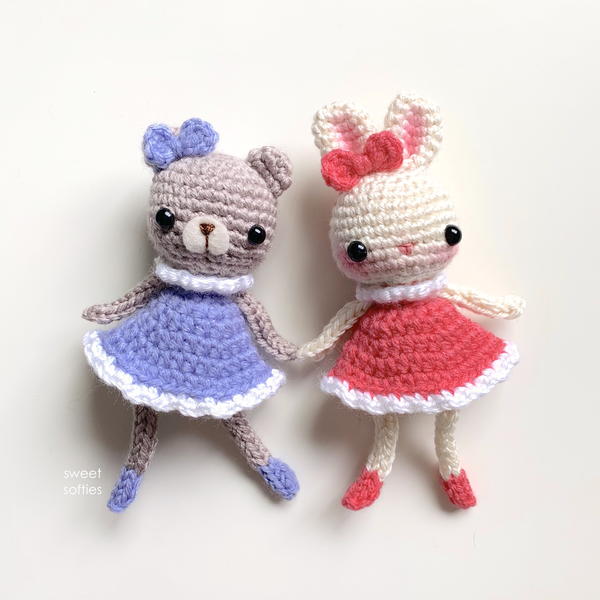 Bear And Bunny Buddies Amigurumi Dolls Bear And Bunny Buddies Amigurumi Dolls