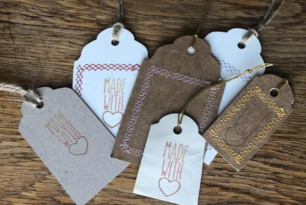 Make Your Own Kraft Tags - handmade With Love Make Your Own Kraft Tags - 'handmade With Love'