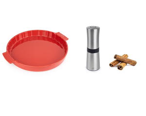 Peugeot Tarte Pan and Cinnamon Mill Giveaway