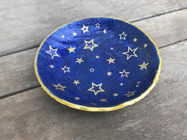 Diy Polymer Clay Ring Dish That Sparkles Diy: Polymer Clay Ring Dish That Sparkles