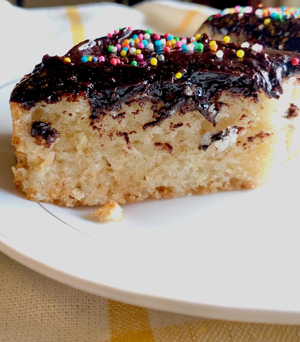 Eggless Vanilla Cake Eggless Vanilla Cake