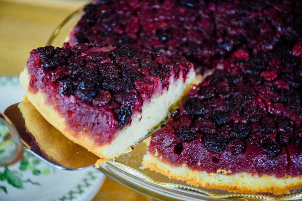 Blackberry Upside Down Cake Blackberry Upside Down Cake