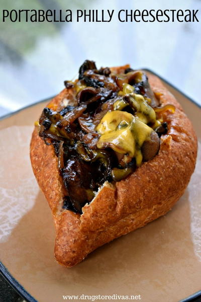 Portabella Philly Cheesesteak Portabella Philly Cheesesteak