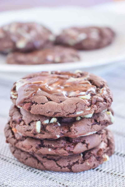 Mint Chocolate Cookies Mint Chocolate Cookies