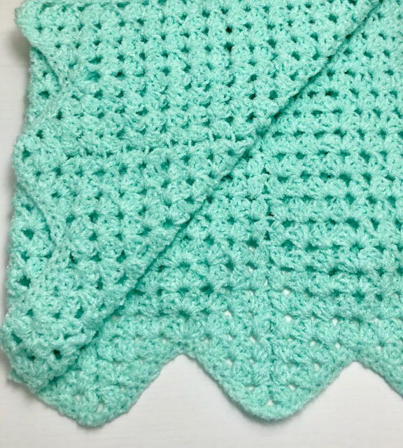 Chevron Granny Baby Blanket Chevron Granny Baby Blanket