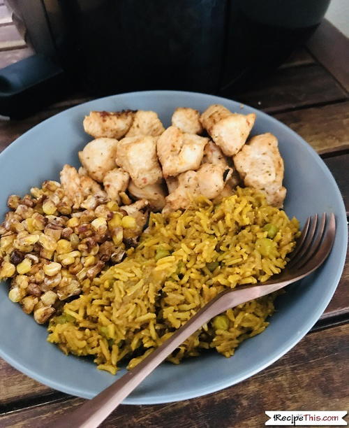 Nandos Peri Peri Chicken Bowl In The Air Fryer Nandos Peri Peri Chicken Bowl In The Air Fryer