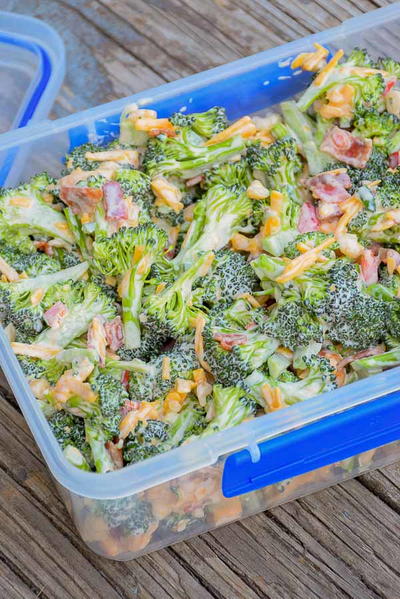 Broccoli Salad With Bacon Jalapeno And Cheese Broccoli Salad With Bacon, Jalapeno, And Cheese