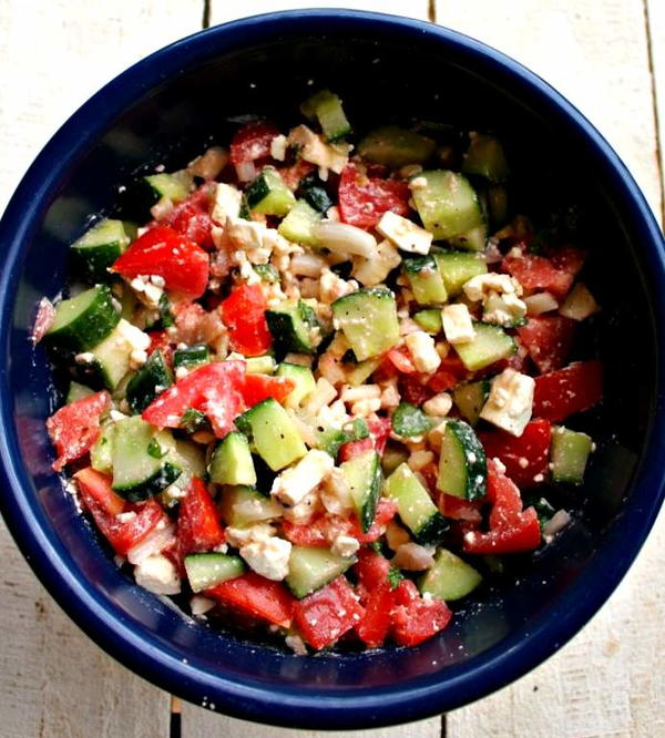 Greek Cucumber Salad Greek Cucumber Salad