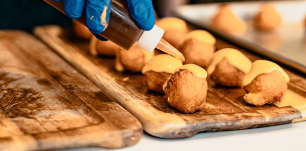 Chicken Meatballs With Mustard-mayo Sauce Chicken Meatballs With Mustard-mayo Sauce