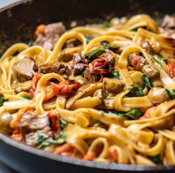 Budget-friendly Garlic Mushroom Pasta Budget-friendly Garlic Mushroom Pasta