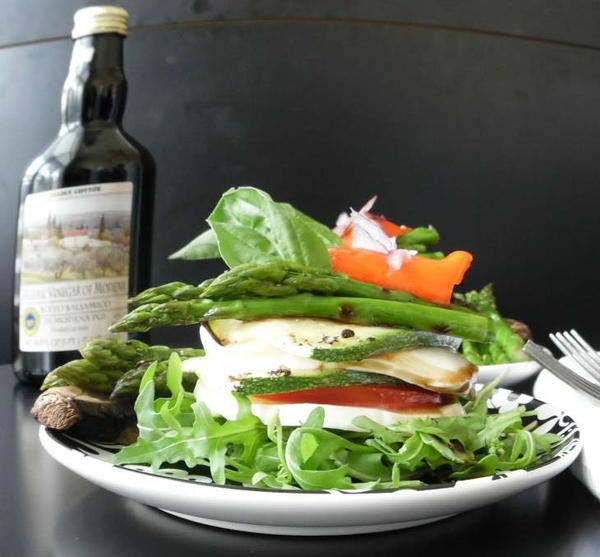 Roasted Vegetable Tower Roasted Vegetable Tower