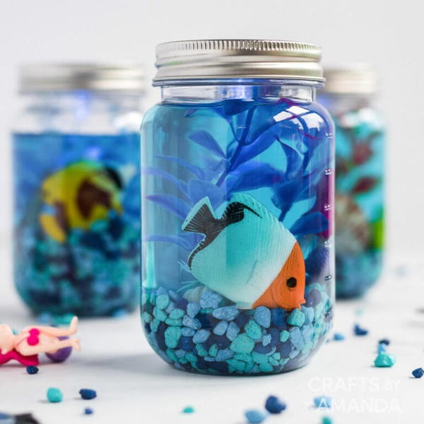 Mason Jar Aquarium Mason Jar Aquarium