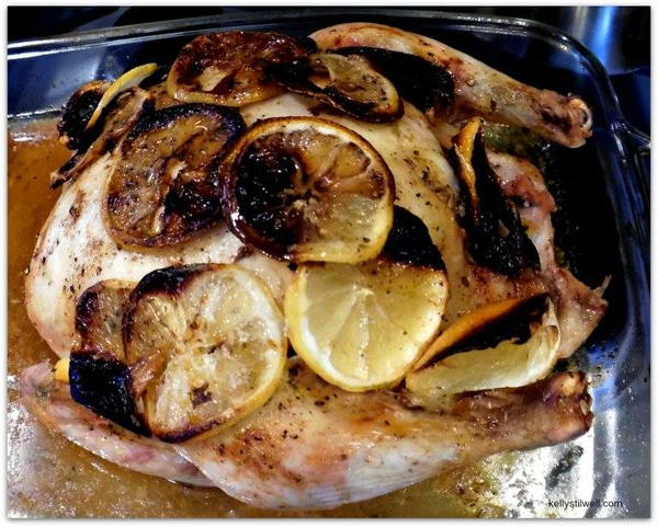 Roasted Lemon Chicken And Basmati Jeweled Rice Roasted Lemon Chicken And Basmati Jeweled Rice