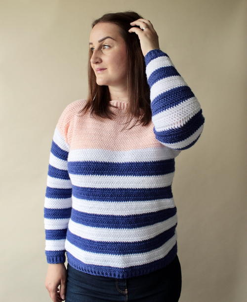 Crochet Shoreline Sweater Crochet Shoreline Sweater
