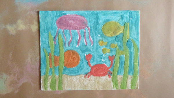 Easy Ocean Sand Art Easy Ocean Sand Art