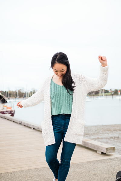 In The Clouds Pocket Cardigan In The Clouds Pocket Cardigan