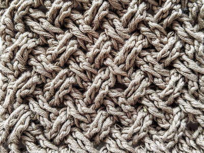 Celtic Weave Stitch For Blanket