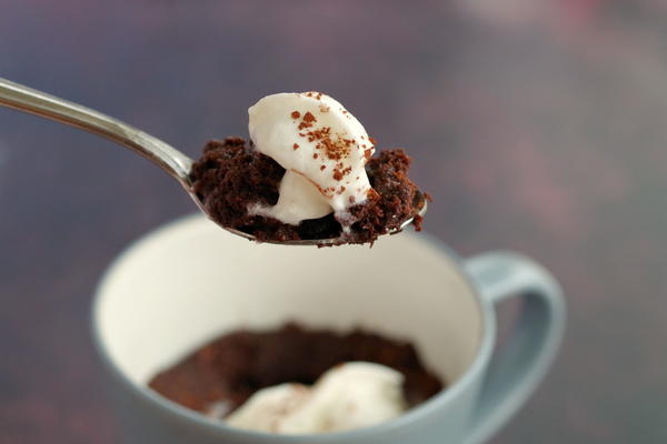 Microwave Chocolate Banana Mug Cake Microwave Chocolate Banana Mug Cake