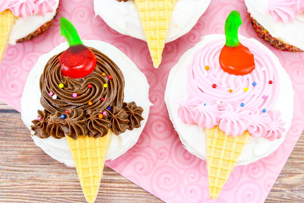 Ice Cream Cone Cupcakes Ice Cream Cone Cupcakes