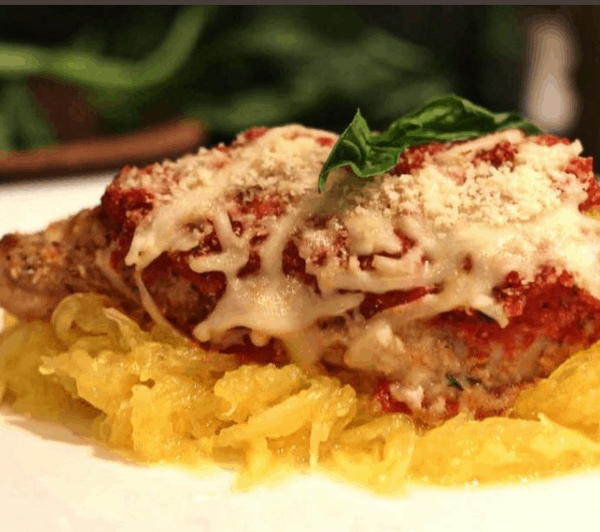 Chicken Parmesan With Spaghetti Squash Chicken Parmesan With Spaghetti Squash