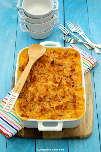 Baked Mac Cheese With A Crunchy Buttery Sourdough Topping Baked Mac & Cheese With A Crunchy Buttery Sourdough Topping