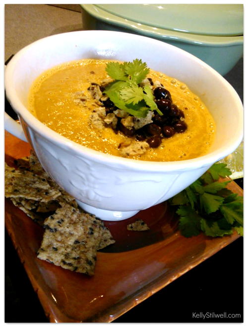 Avocado Black Bean Tomato Bisque Avocado Black Bean & Tomato Bisque