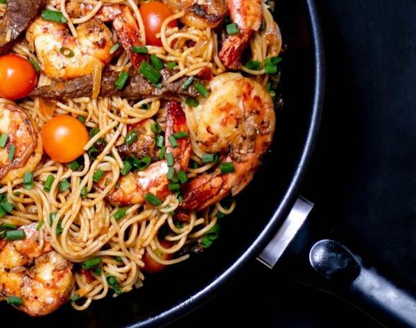 Quick Shrimp Stir-fried Noodles Quick Shrimp Stir-fried Noodles