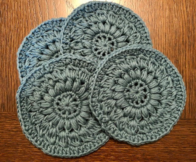 Beaded Round Coaster Beaded Round Coaster