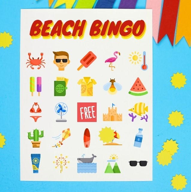 Beach Bingo Beach Bingo