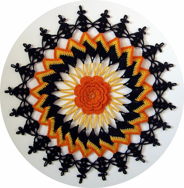 Trick or Treat Doily