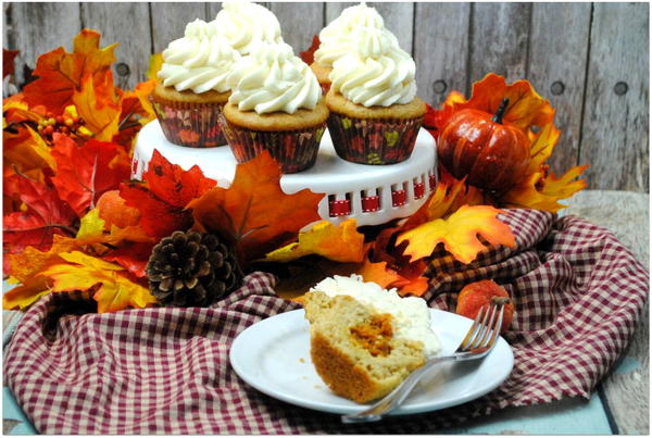 Pumpkin Pie Cupcakes Pumpkin Pie Cupcakes