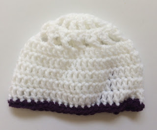 Lacy Top Baby Beanie Lacy Top Baby Beanie