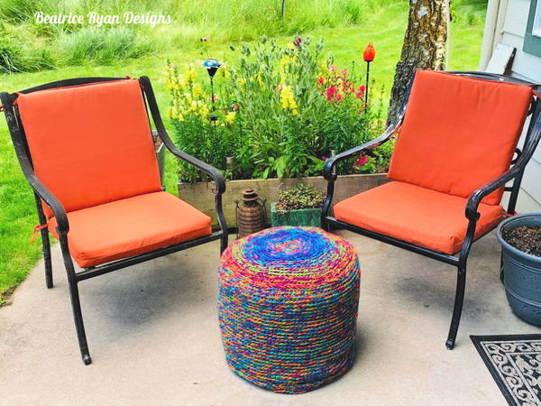 Scraptastic Ottoman Scraptastic Ottoman