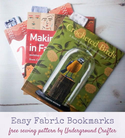 Easy Fabric Bookmarks Easy Fabric Bookmarks