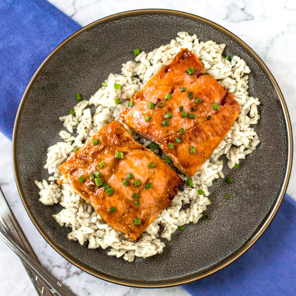 Teriyaki Glazed Salmon Teriyaki Glazed Salmon