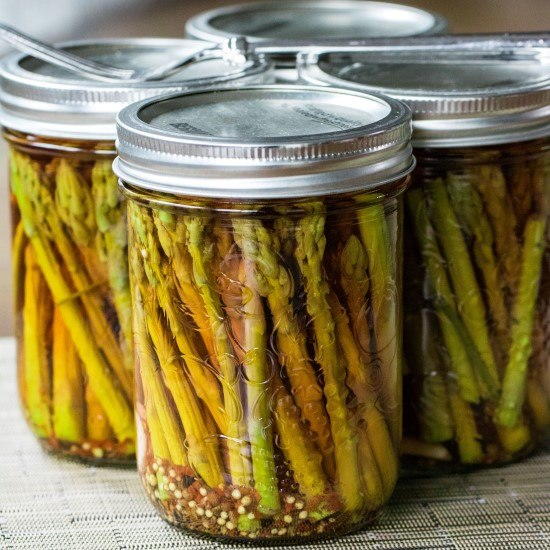 Spicy Pickled Asparagus Spicy Pickled Asparagus