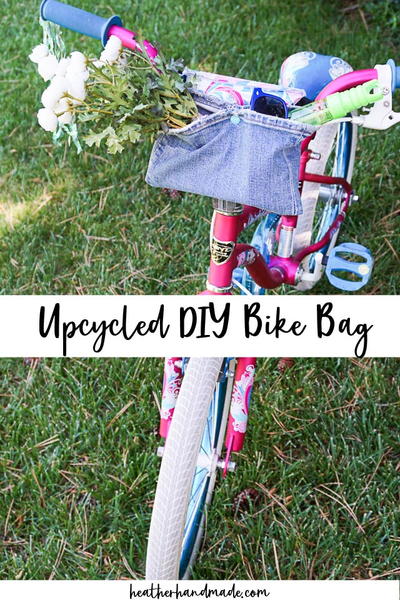 Upcycled Diy Bike Bag Upcycled Diy Bike Bag