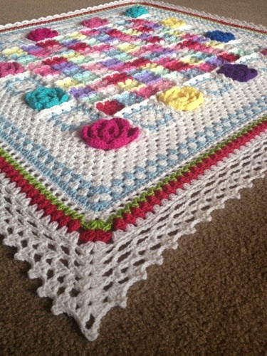 Rosa Fresca Blanket